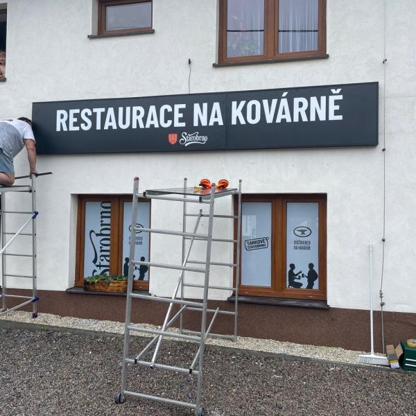 Světelné LED boxy Brno